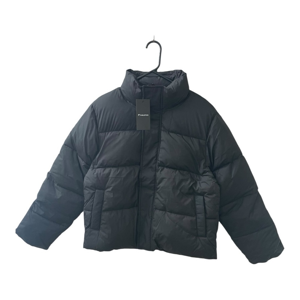 Fabletics Essential Puffer Jacket Black Women’s S… - image 1